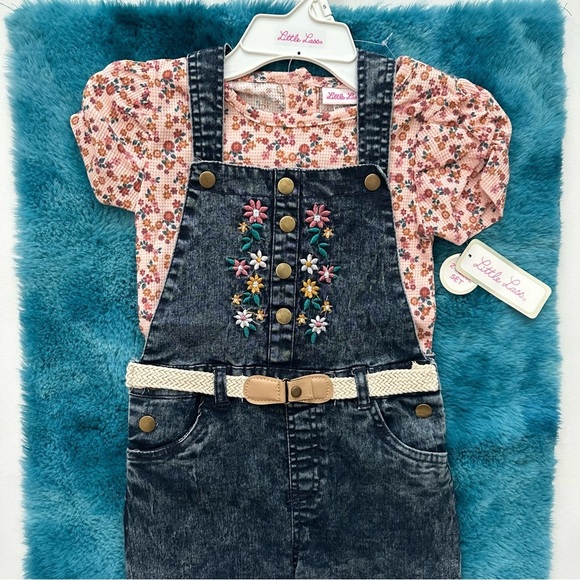 Little Lass Girls 2 Piece Set Size 5 - Picture 3 of 13